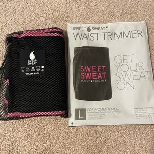 Sweet sweat waist trimmer. Never used. Smoke free home. Size large
